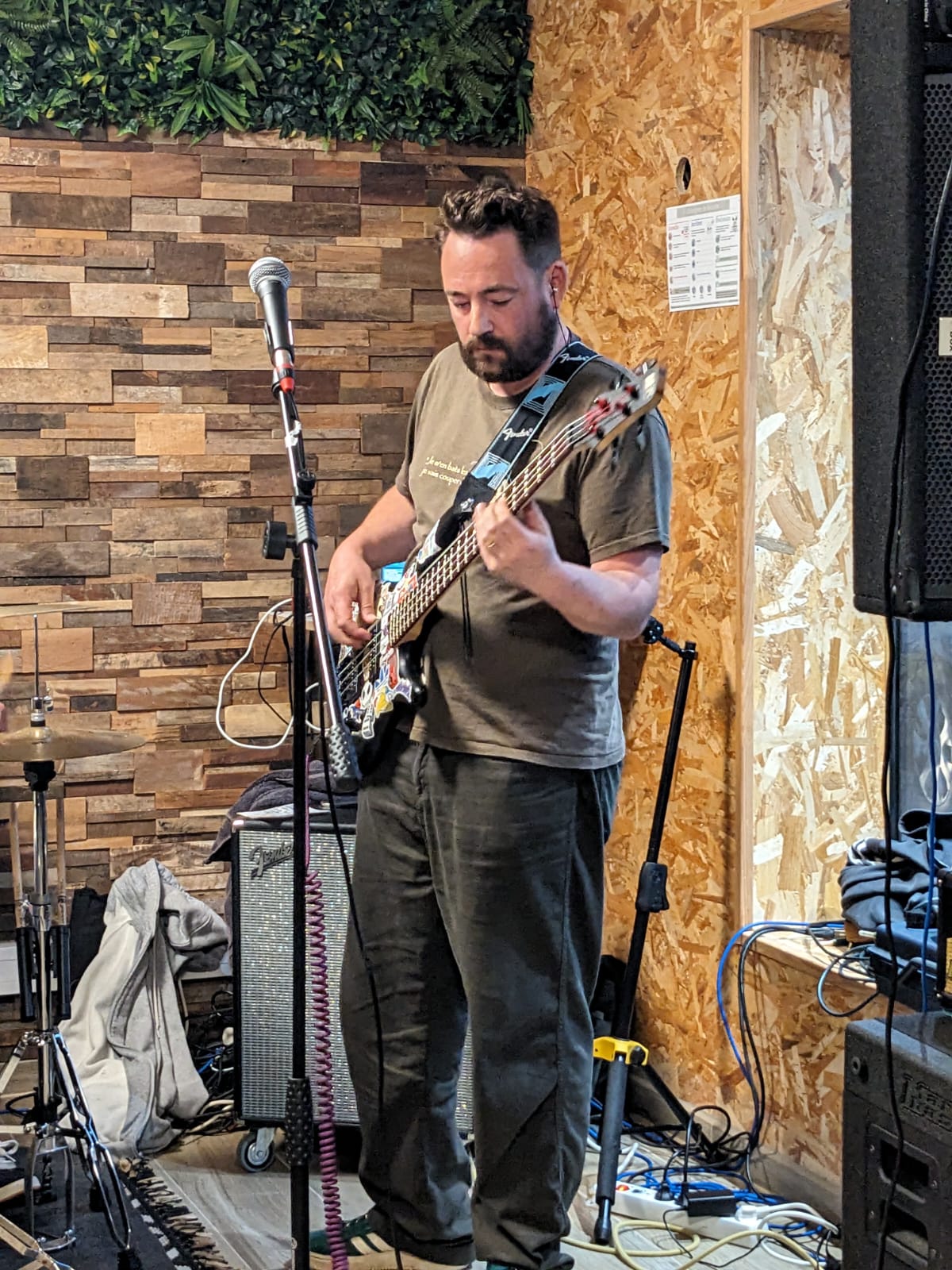 Mathieu, le bassiste de Sabazios